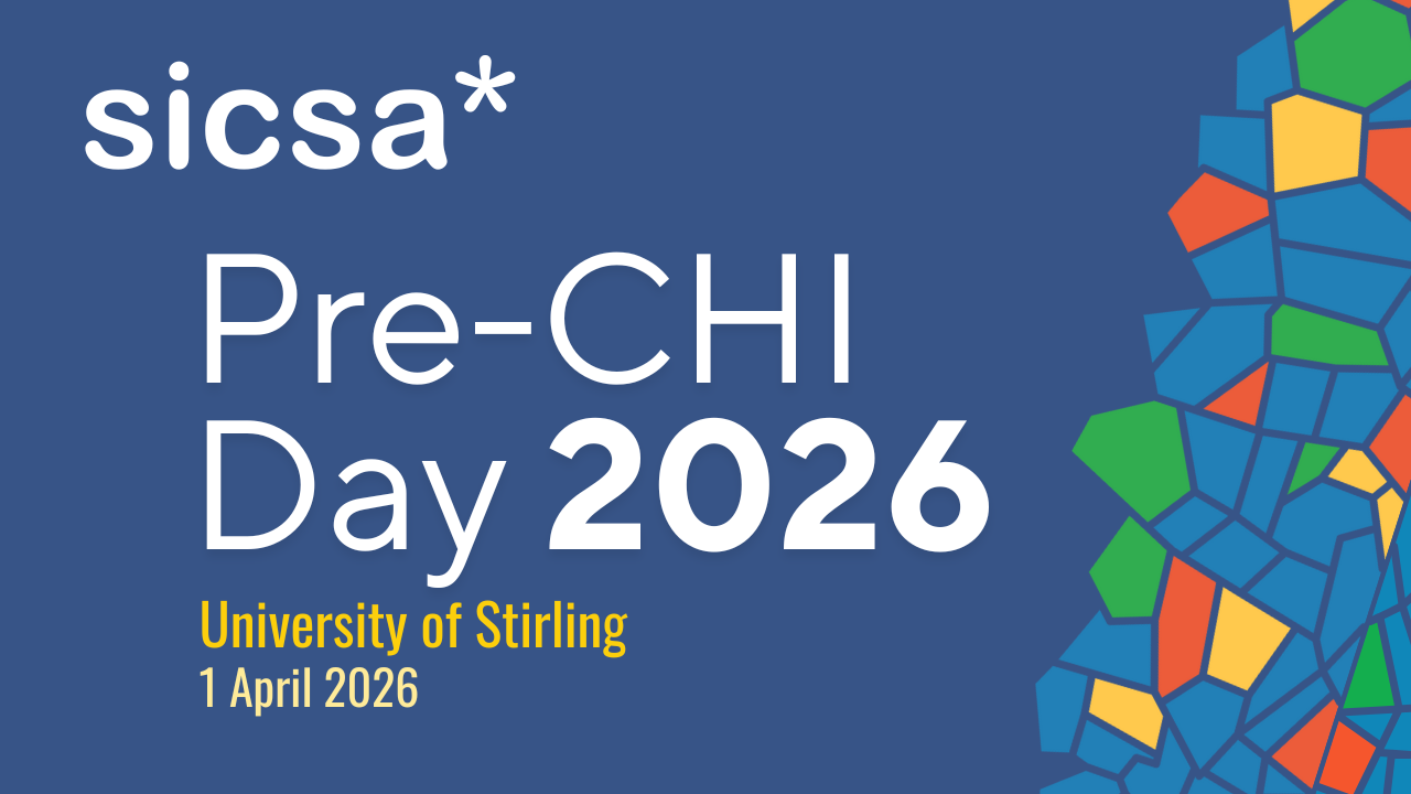 SICSA Pre-CHI Day 2026 logo