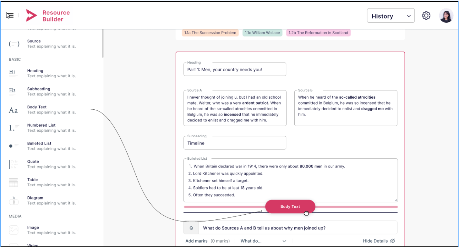 Screenshot from an Invision Freehand board